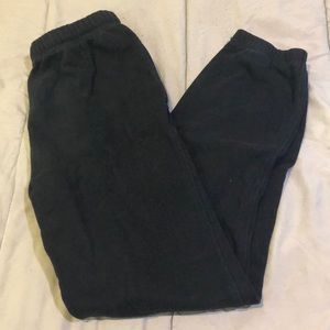 Black sweatpants